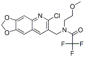 Acetamide, n-[(6-chloro-1,3-dioxolo[4,5-g]quinolin-7-yl)methyl]-2,2,2-trifluoro-n-(2-methoxyethyl)-(9ci) Structure,606104-80-7Structure