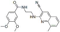 Benzamide, n-[2-[(3-cyano-8-methyl-2-quinolinyl)amino]ethyl]-3,4-dimethoxy-(9ci) Structure,606105-18-4Structure