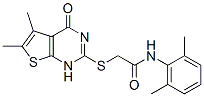 Acetamide, 2-[(1,4-dihydro-5,6-dimethyl-4-oxothieno[2,3-d]pyrimidin-2-yl)thio]-n-(2,6-dimethylphenyl)-(9ci) Structure,606107-82-8Structure