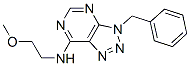 3H-1,2,3-triazolo[4,5-d]pyrimidin-7-amine, n-(2-methoxyethyl)-3-(phenylmethyl)-(9ci) Structure,606108-08-1Structure