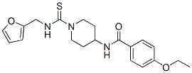 Benzamide, 4-ethoxy-n-[1-[[(2-furanylmethyl)amino]thioxomethyl]-4-piperidinyl]-(9ci) Structure,606112-46-3Structure