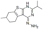 [1]Benzothieno[2,3-d]pyrimidin-4(1h)-one, 5,6,7,8-tetrahydro-7-methyl-2-(1-methylethyl)-, hydrazone (9ci) Structure,606114-00-5Structure