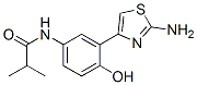 Propanamide, n-[3-(2-amino-4-thiazolyl)-4-hydroxyphenyl]-2-methyl-(9ci) Structure,606114-46-9Structure