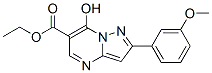 Pyrazolo[1,5-a]pyrimidine-6-carboxylic acid, 7-hydroxy-2-(3-methoxyphenyl)-, ethyl ester (9ci) Structure,606116-32-9Structure