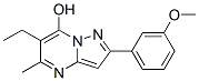 Pyrazolo[1,5-a]pyrimidin-7-ol, 6-ethyl-2-(3-methoxyphenyl)-5-methyl-(9ci) Structure,606116-34-1Structure