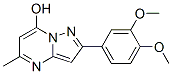 Pyrazolo[1,5-a]pyrimidin-7-ol, 2-(3,4-dimethoxyphenyl)-5-methyl-(9ci) Structure,606116-38-5Structure