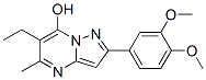 Pyrazolo[1,5-a]pyrimidin-7-ol, 2-(3,4-dimethoxyphenyl)-6-ethyl-5-methyl-(9ci) Structure,606116-40-9Structure