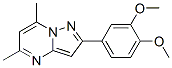 Pyrazolo[1,5-a]pyrimidine, 2-(3,4-dimethoxyphenyl)-5,7-dimethyl-(9ci) Structure,606116-41-0Structure