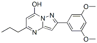 Pyrazolo[1,5-a]pyrimidin-7-ol, 2-(3,5-dimethoxyphenyl)-5-propyl-(9ci) Structure,606116-49-8Structure