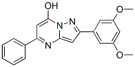 Pyrazolo[1,5-a]pyrimidin-7-ol, 2-(3,5-dimethoxyphenyl)-5-phenyl-(9ci) Structure,606116-50-1Structure