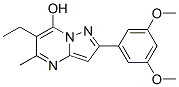 Pyrazolo[1,5-a]pyrimidin-7-ol, 2-(3,5-dimethoxyphenyl)-6-ethyl-5-methyl-(9ci) Structure,606116-52-3Structure