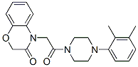 Piperazine, 1-[(2,3-dihydro-3-oxo-4h-1,4-benzoxazin-4-yl)acetyl]-4-(2,3-dimethylphenyl)-(9ci) Structure,606118-30-3Structure