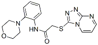 Acetamide, n-[2-(4-morpholinyl)phenyl]-2-(1,2,4-triazolo[4,3-a]pyrimidin-3-ylthio)-(9ci) Structure,606121-79-3Structure