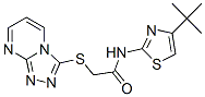 Acetamide, n-[4-(1,1-dimethylethyl)-2-thiazolyl]-2-(1,2,4-triazolo[4,3-a]pyrimidin-3-ylthio)-(9ci) Structure,606121-85-1Structure