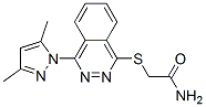 Acetamide, 2-[[4-(3,5-dimethyl-1h-pyrazol-1-yl)-1-phthalazinyl]thio]-(9ci) Structure,606122-21-8Structure