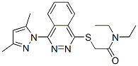 Acetamide, 2-[[4-(3,5-dimethyl-1h-pyrazol-1-yl)-1-phthalazinyl]thio]-n,n-diethyl-(9ci) Structure,606122-24-1Structure