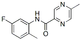 Pyrazinecarboxamide, n-(5-fluoro-2-methylphenyl)-5-methyl-(9ci) Structure,606132-19-8Structure