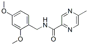 Pyrazinecarboxamide, n-[(2,4-dimethoxyphenyl)methyl]-5-methyl-(9ci) Structure,606132-21-2Structure