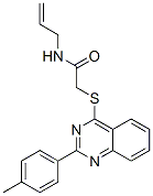 Acetamide, 2-[[2-(4-methylphenyl)-4-quinazolinyl]thio]-n-2-propenyl-(9ci) Structure,606132-24-5Structure