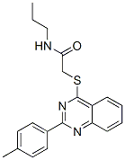 Acetamide, 2-[[2-(4-methylphenyl)-4-quinazolinyl]thio]-n-propyl-(9ci) Structure,606132-30-3Structure