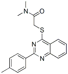 Acetamide, n,n-dimethyl-2-[[2-(4-methylphenyl)-4-quinazolinyl]thio]-(9ci) Structure,606132-32-5Structure