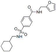 Benzamide, 4-[[(cyclohexylmethyl)amino]sulfonyl]-n-(2-furanylmethyl)-(9ci) Structure,606134-88-7Structure