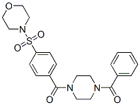 Piperazine, 1-benzoyl-4-[4-(4-morpholinylsulfonyl)benzoyl]-(9ci) Structure,606136-30-5Structure