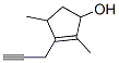 2-Cyclopenten-1-ol, 2,4-dimethyl-3-(2-propynyl)-(9ci) Structure,606489-93-4Structure