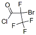 2-Bromo-2,3,3,3-tetrafluoropropanoyl chloride Structure,6066-45-1Structure