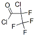 2-Chlorotetrafluoropropanoyl chloride Structure,6066-46-2Structure