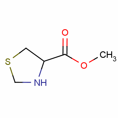 Thiazolidine-4-carboxylic acid methyl ester Structure,60667-24-5Structure