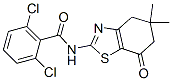 Benzamide, 2,6-dichloro-n-(4,5,6,7-tetrahydro-5,5-dimethyl-7-oxo-2-benzothiazolyl)-(9ci) Structure,606922-95-6Structure