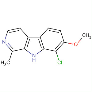 8-Chloro-7-methoxy-1-methyl-9h-pyrido[3,4-b]indole Structure,606928-39-6Structure