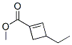 1-Cyclobutene-1-carboxylicacid,3-ethyl-,methylester(9ci) Structure,60697-56-5Structure