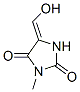 2,4-Imidazolidinedione, 5-(hydroxymethylene)-3-methyl-(9ci) Structure,606976-44-7Structure