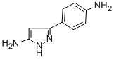 5-(4-Aminophenyl)-2h-pyrazol-3-ylamine Structure,60706-60-7Structure