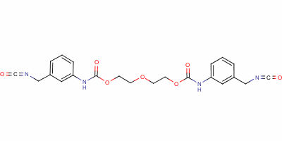 Oxydiethylene bis[(3-isocyanatomethylphenyl)carbamate] Structure,60732-52-7Structure