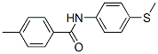 Benzamide, 4-methyl-n-[4-(methylthio)phenyl]-(9ci) Structure,607361-29-5Structure