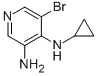 5-Bromo-n4-cyclopropyl-3,4-pyridinediamine Structure,607372-29-2Structure