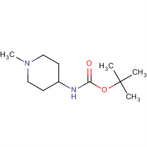 Tert-butyl 1-methylpiperidin-4-ylcarbamate Structure,607372-93-0Structure