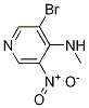 3-Bromo-n-methyl-5-nitropyridin-4-amine Structure,607373-24-0Structure