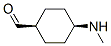 Cyclohexanecarboxaldehyde,4-(methylamino)-,cis-(9ci) Structure,60740-30-9Structure