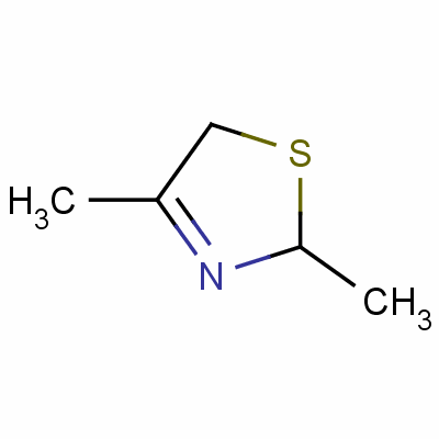 2,5-Dihydro-2,4-dimethylthiazole Structure,60755-05-7Structure