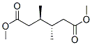 (3R,4s)-dimethyl3,4-dimethylhexanedioate Structure,6076-81-9Structure