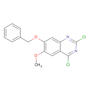 2,4-Dichloro-6-methoxy-7-phenylmethoxyquinazoline Structure,60771-18-8Structure