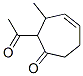 4-Cyclohepten-1-one, 2-acetyl-3-methyl-(9ci) Structure,607729-96-4Structure