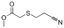 Methyl 2-[(2-cyanoethyl)thio]acetate Structure,60785-76-4Structure