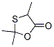 2,2,4-Trimethyl-1,3-oxathiolan-5-one Structure,60822-65-3Structure