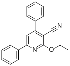 3-Cyano-2-ethoxy-4,6-diphenylpyridine Structure,60847-65-6Structure