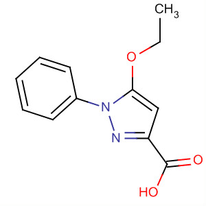 5-Ethoxy-1-phenyl-1h-pyrazole-3-carboxylic acid Structure,60872-15-3Structure